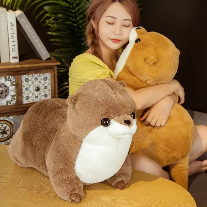 Achat Peluche Loutre Geante Meilleur Prix Peluche Kingdom