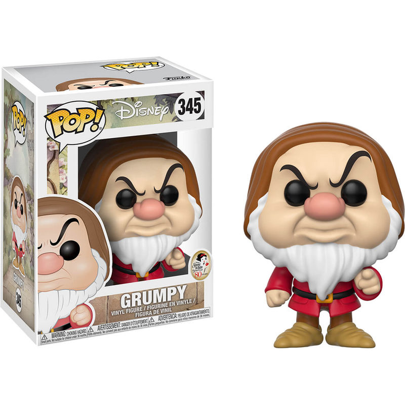 Figurine Funko POP! Disney Blancanieves y los Siete Enanitos Gruñon, vue 2