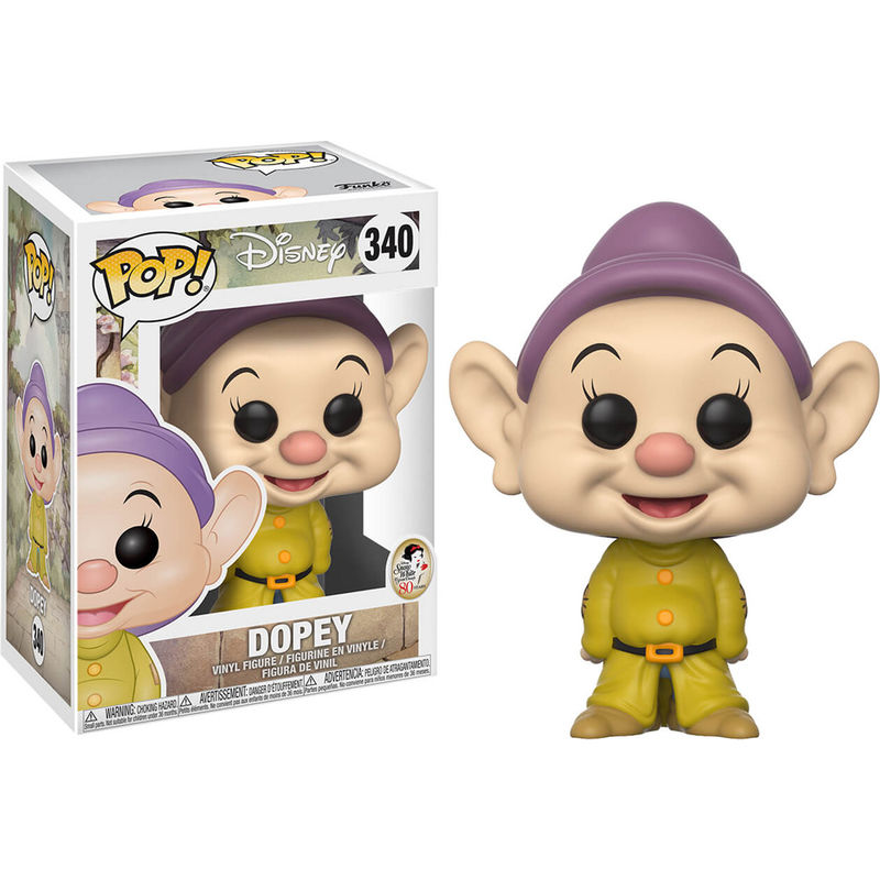 Figurine Funko POP! Disney Blancanieves y los Siete Enanitos Mudito, vue 2