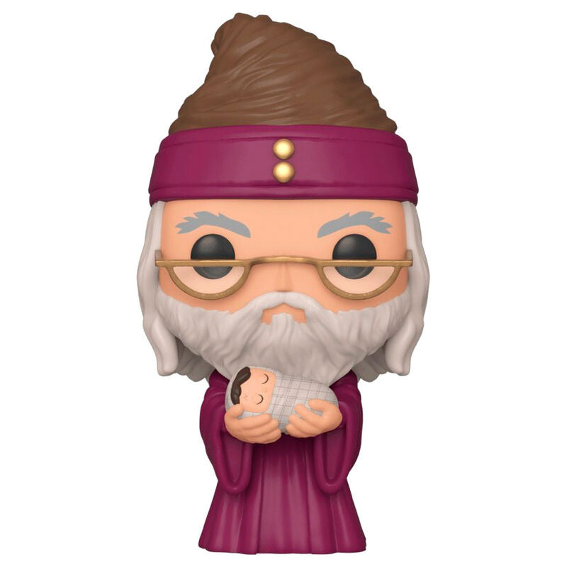Figurine Funko POP! Harry Potter Dumbledore with Baby Harry, vue 3