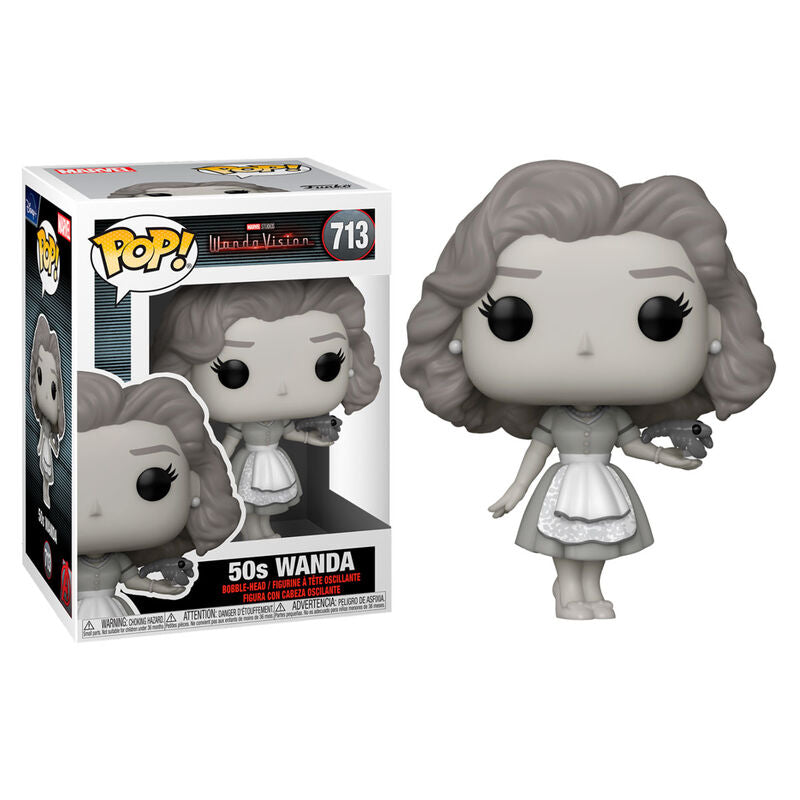 Figurine Funko POP! Marvel WandaVision Wanda 50s, vue 3