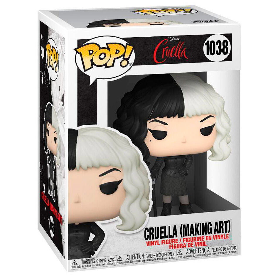 Figurine Funko POP! Disney Cruella Making Art, vue 3
