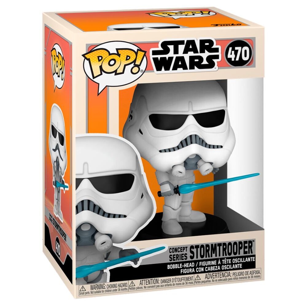 Figurine Funko POP! Star Wars Concept Series Stormtrooper, vue 3