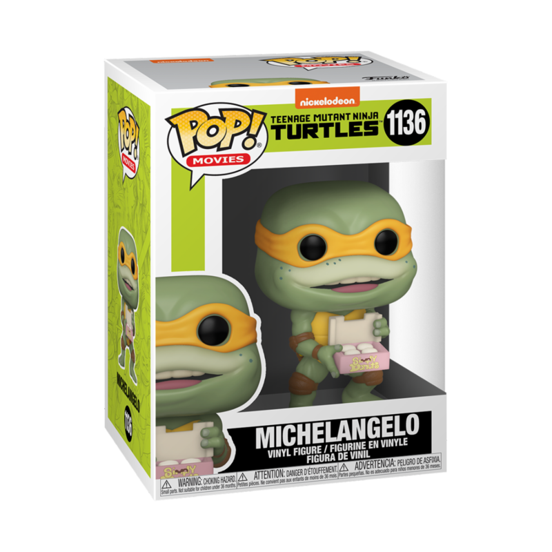Figurine Funko POP! Tortugas Ninja 2 Michaelangelo, vue 3