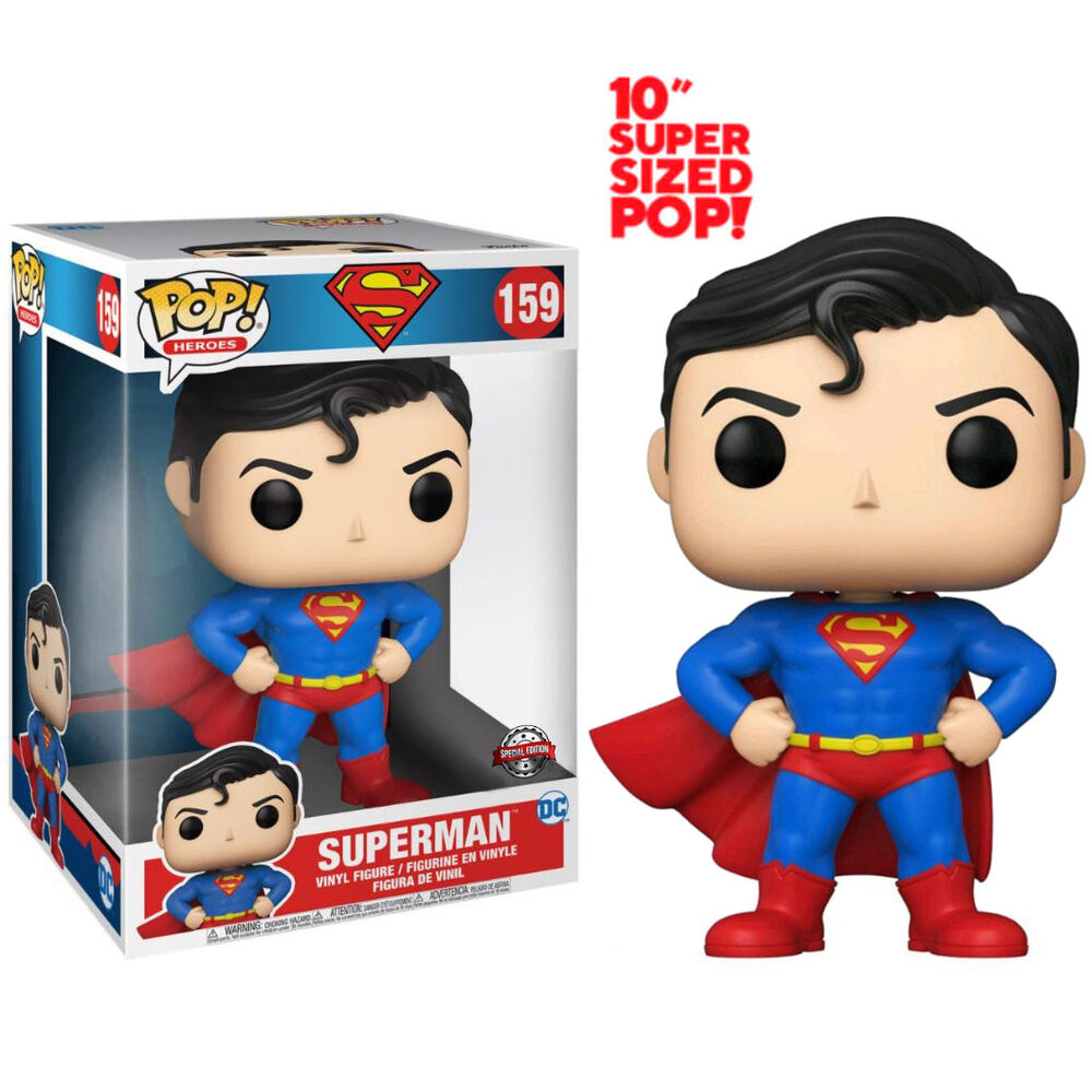 Figurine Funko POP! DC Comics Superman Exclusive 25cm, vue 3
