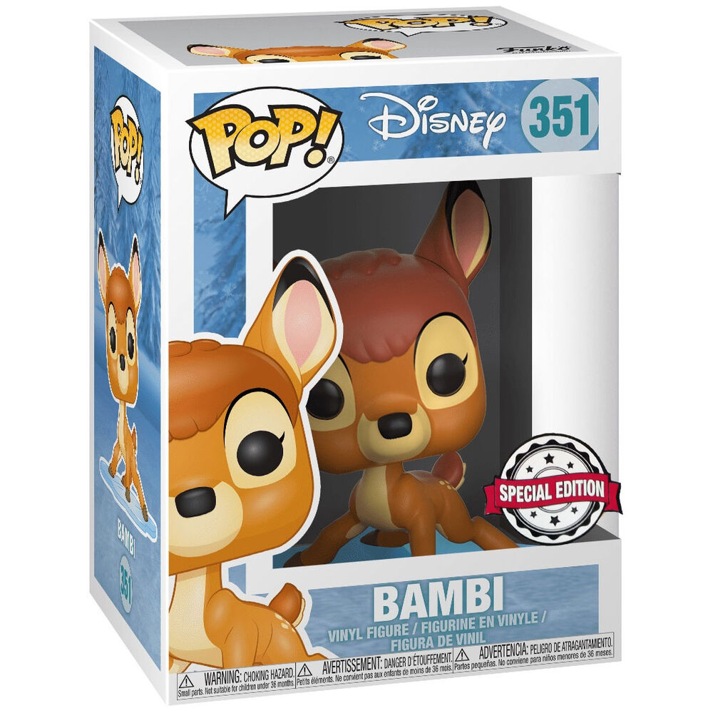 Figurine Funko POP! Disney Bambi Snowflake Mountain Exclusive, vue 2