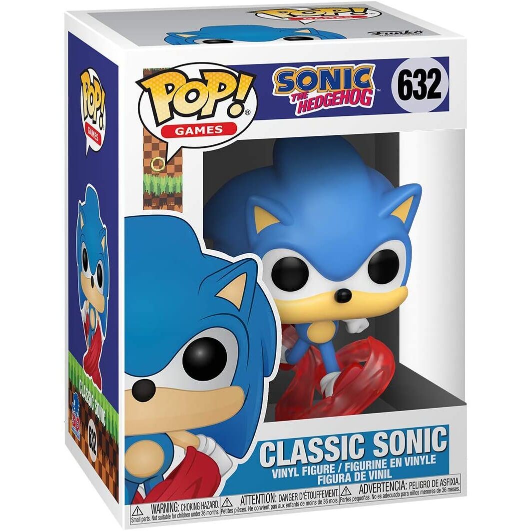 Figurine Funko POP! Sonic 30th Anniversary Running Sonic, vue 2