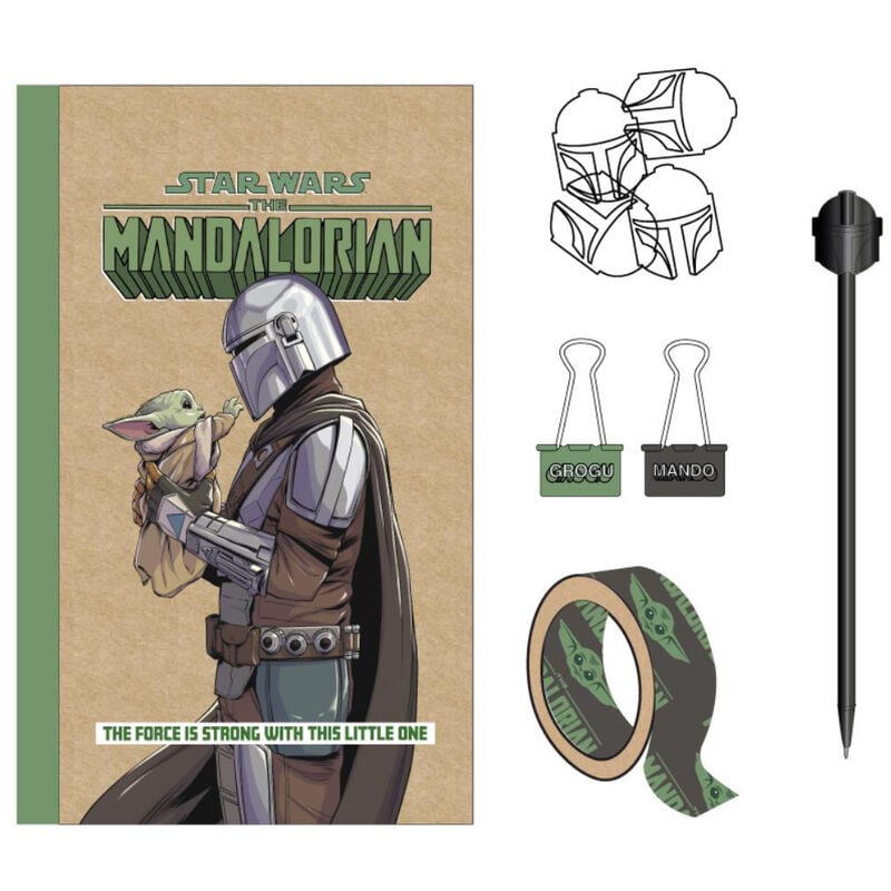 Set de papeterie Star Wars The Mandalorian Letter, vue 3