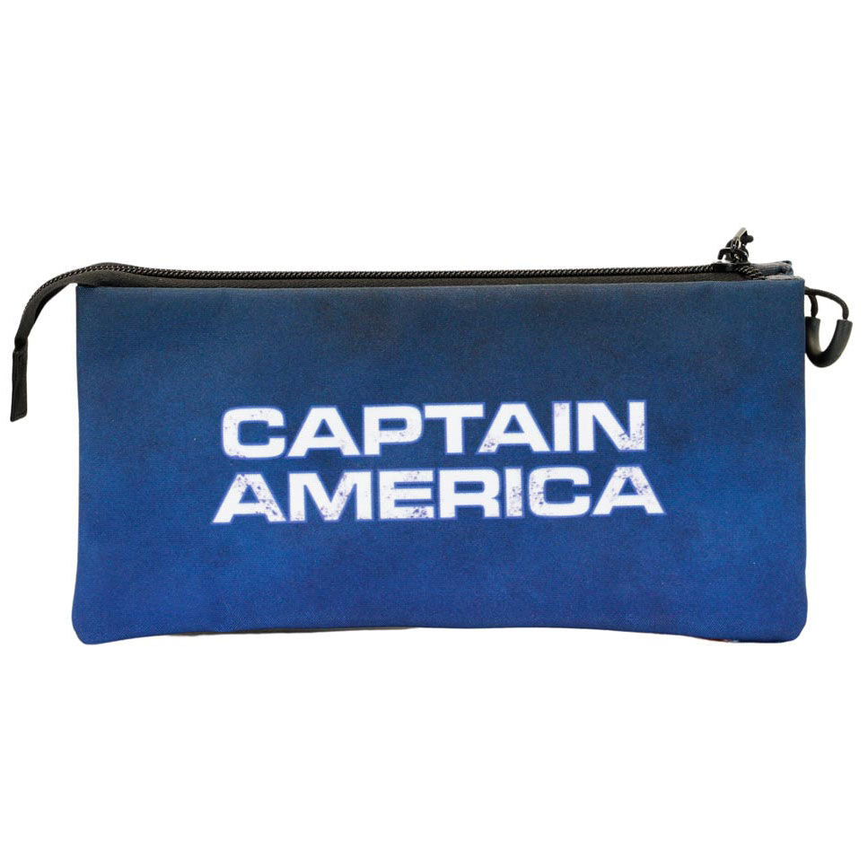 Trousse triple Marvel Captain America Full, vue 3