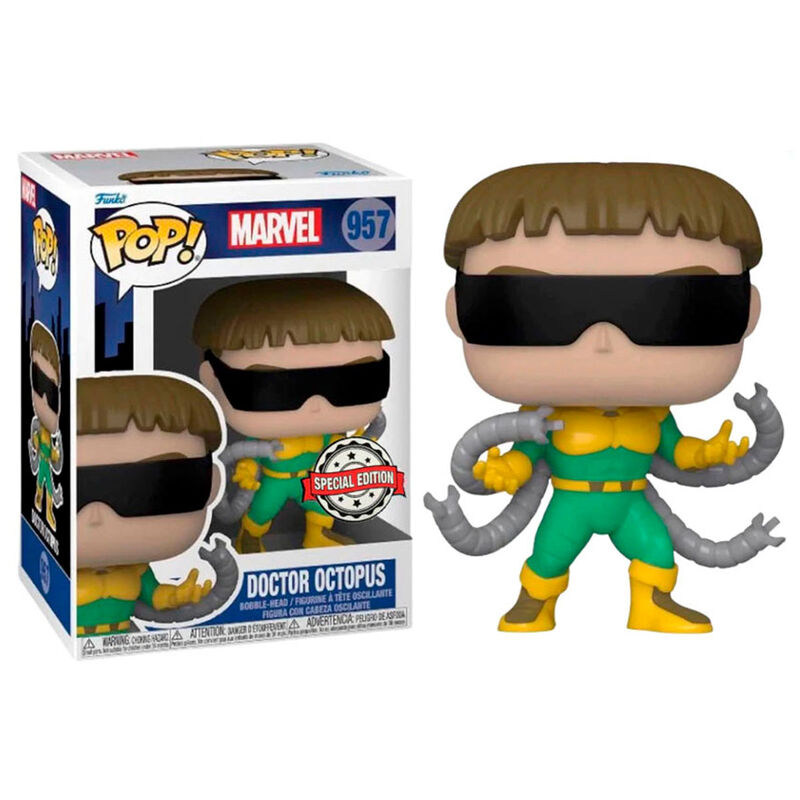 Figurine Funko POP! Marvel Spiderman Doctor Octopus Exclusive, vue 3