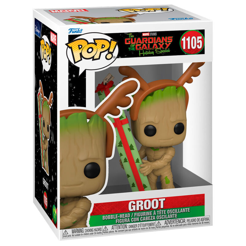 Figurine Funko POP! Marvel Guardianes de la Galaxia Groot, vue 3