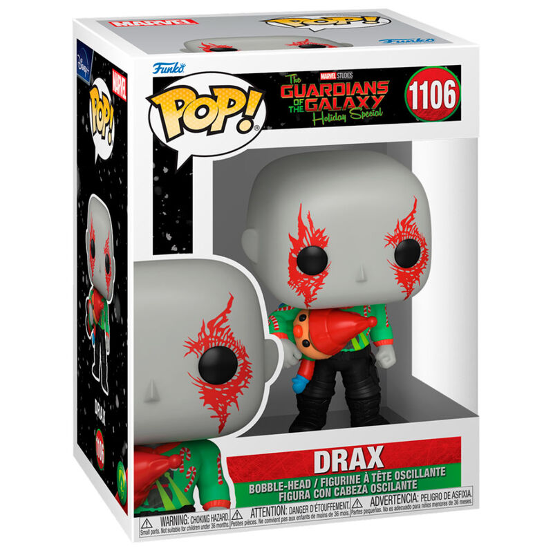 Figurine Funko POP! Marvel Guardianes de la Galaxia Drax, vue 3