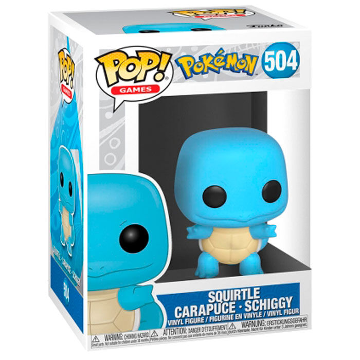 Figurine Funko POP! Pokemon Squirtle, vue 3