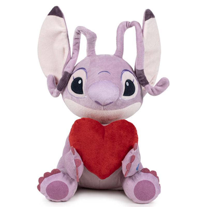 Peluche Angel Cœur Stitch 30 cm