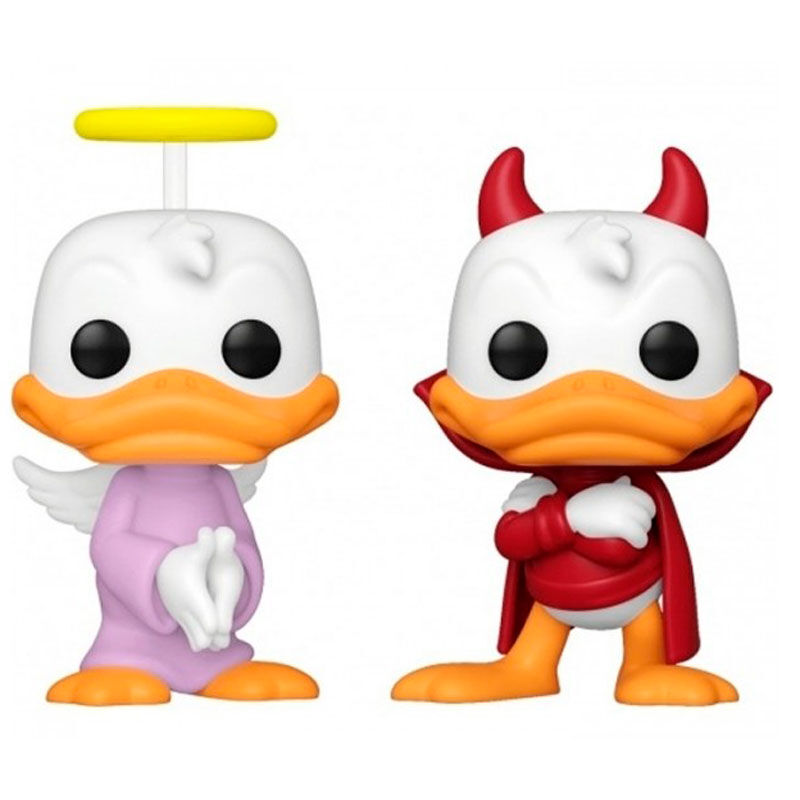 Figurine Funko POP! Blister 2 Figuras POP Disney Donald Duck Donald Angel & Devil Exclusive, vue 2