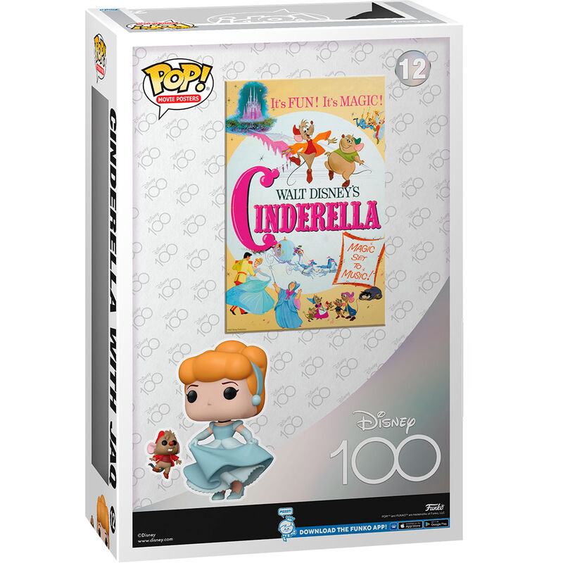 Figurine Funko POP! Movie Poster Disney Cenicienta, vue 3