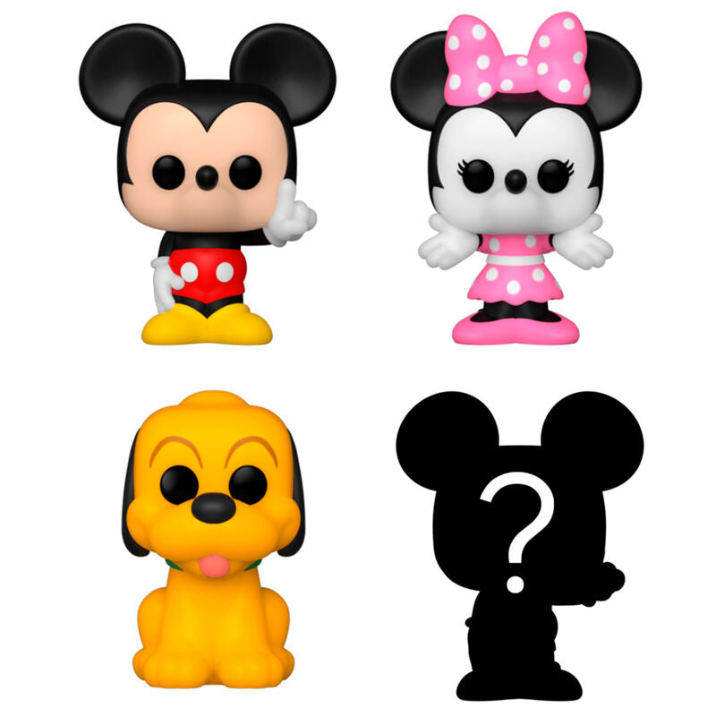 Figurine Funko POP! Blister 4 figuras Bitty POP Disney Mickey, vue 2