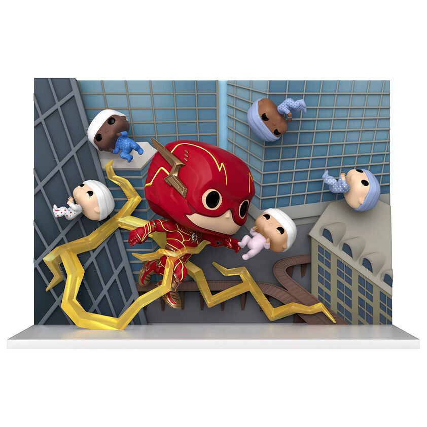 Figurine Funko POP! Moment DC Comics The Flash Baby Rescue, vue 2