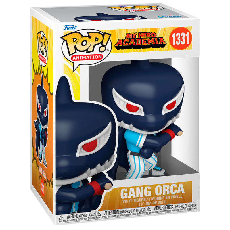 Figurine Funko POP! My Hero Academia HLB Gang Orca Baseball, vue 2