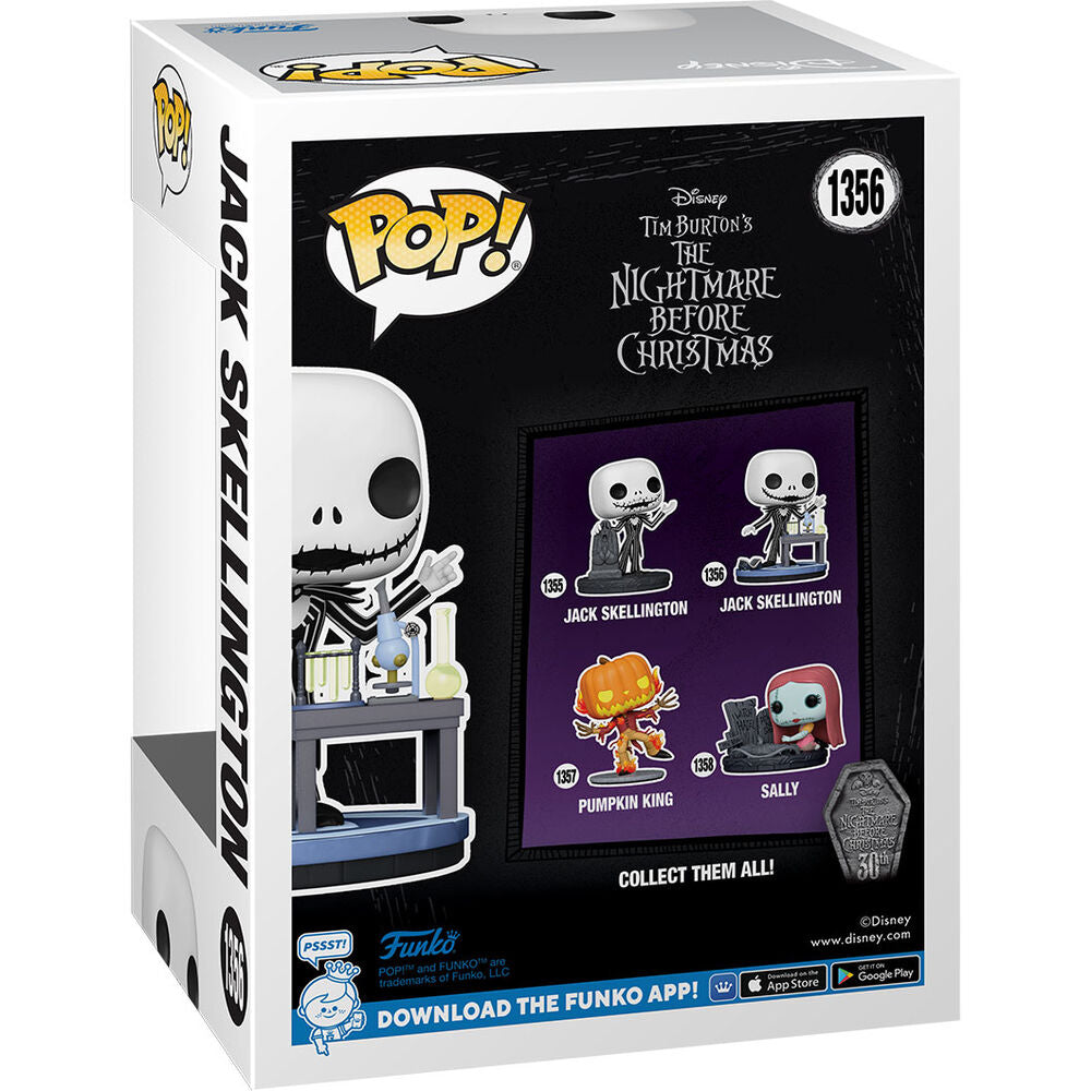 Figurine Funko POP! Disney Pesadilla Antes de Navidad 30th Anniversary Jack Skellington, vue 3