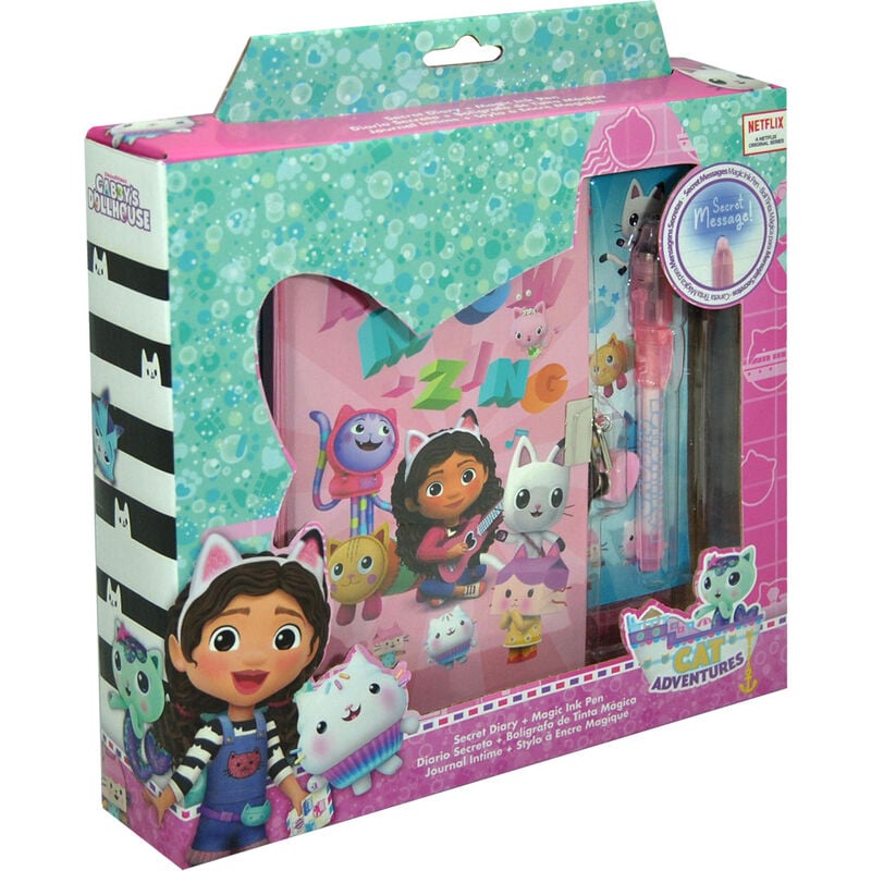 Agenda Gabbys Dollhouse secret + magic pen, vue 4
