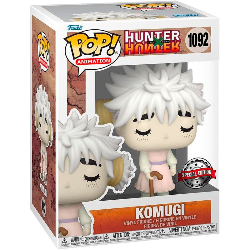 Figurine Funko POP! Hunter X Hunter Komugi Exclusive, vue 2