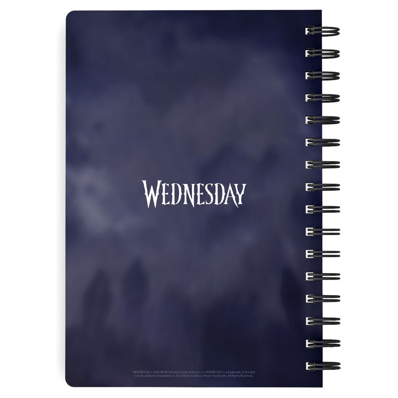Cahier Wednesday rain, vue 2