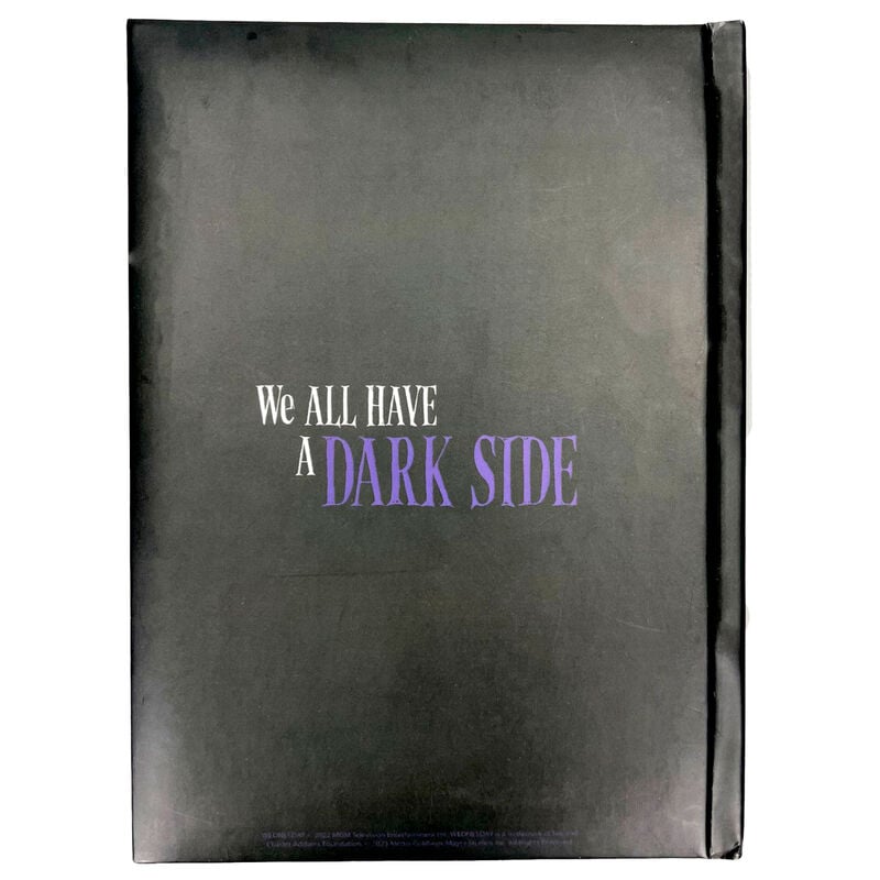 Cahier Wednesday Dark Side, vue 2