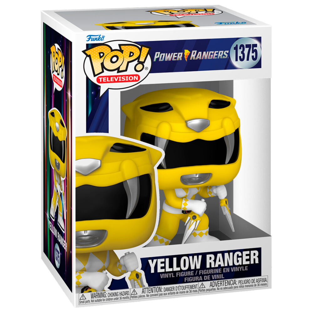 Figurine Funko POP! Power Rangers 30th Anniversary Yellow Ranger, vue 2