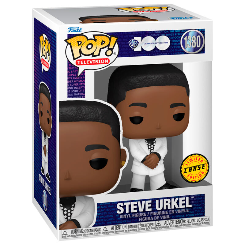Figurine Funko POP! Cosas de casa Steve Urkel Chase, vue 2