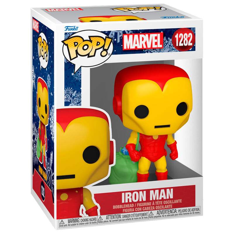Figurine Funko POP! Marvel Holiday Iron Man, vue 2