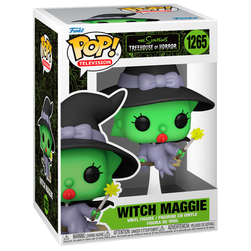 Figurine Funko POP! Los Simpsons Witch Maggie, vue 2
