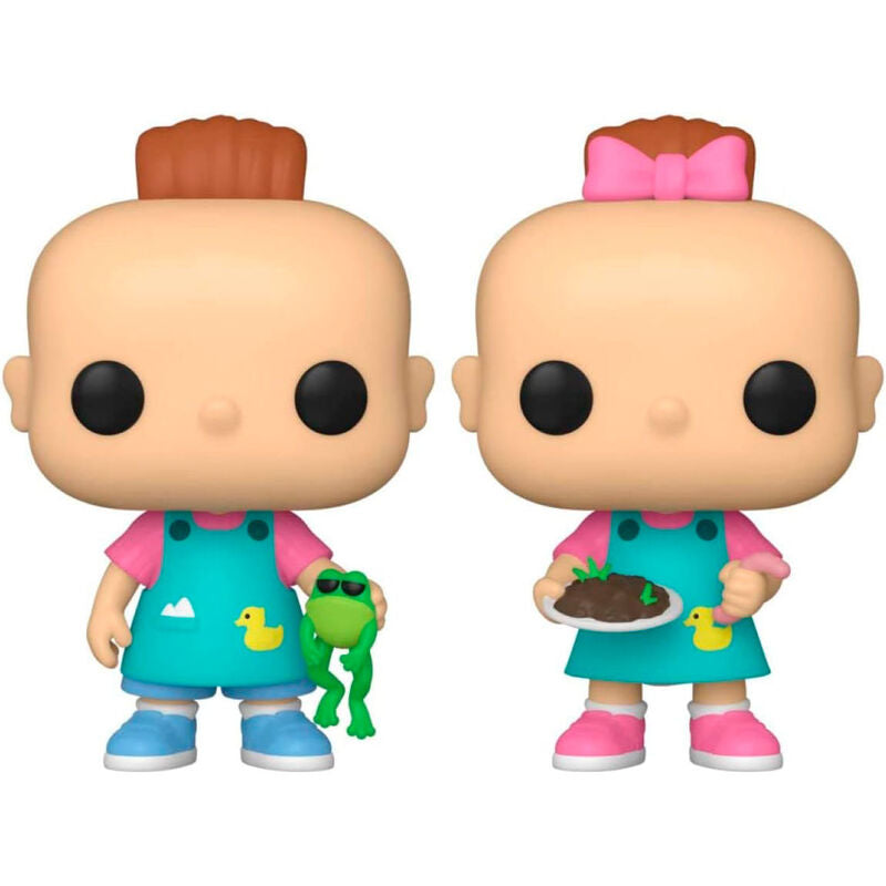 Figurine Funko POP! Blister 2 figuras POP Rugrats Phil & Lil Exclusive, vue 2