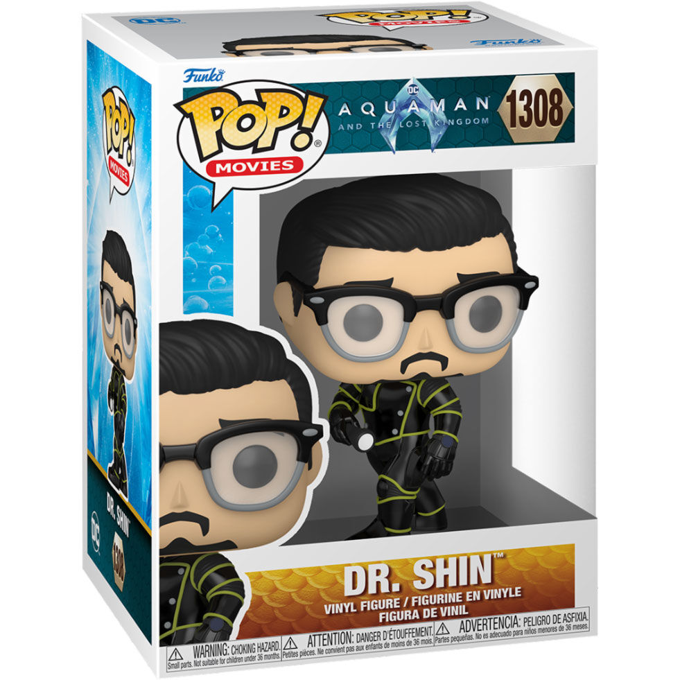 Figurine Funko POP! DC Comics Aquaman y el Reino Perdido Dr. Shin, vue 2