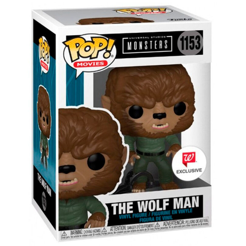 Figurine Funko POP! Universal Monsters The Wolf Man Exclusive, vue 2