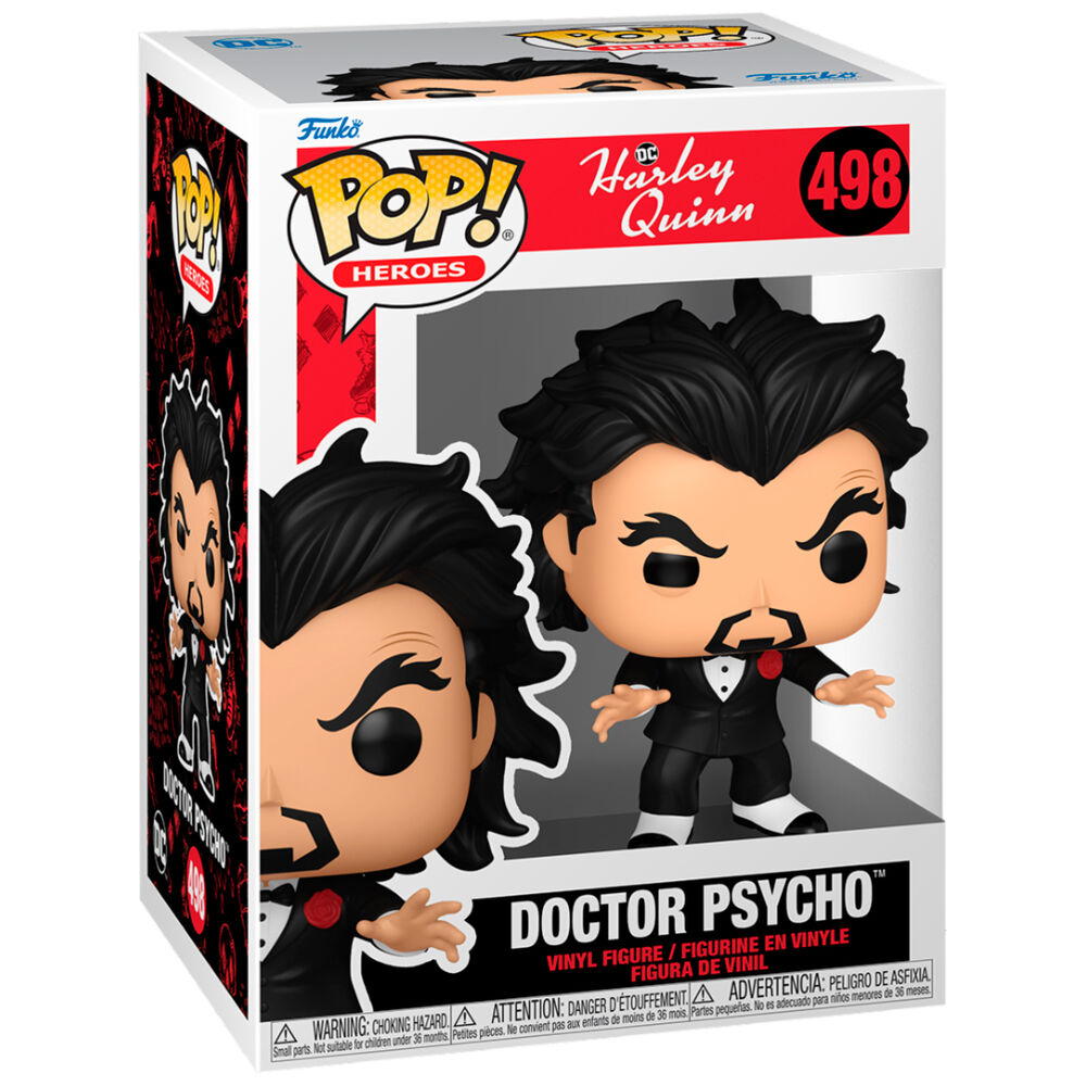 Figurine Funko POP! DC Comics Harley Quinn Doctor Psycho, vue 2