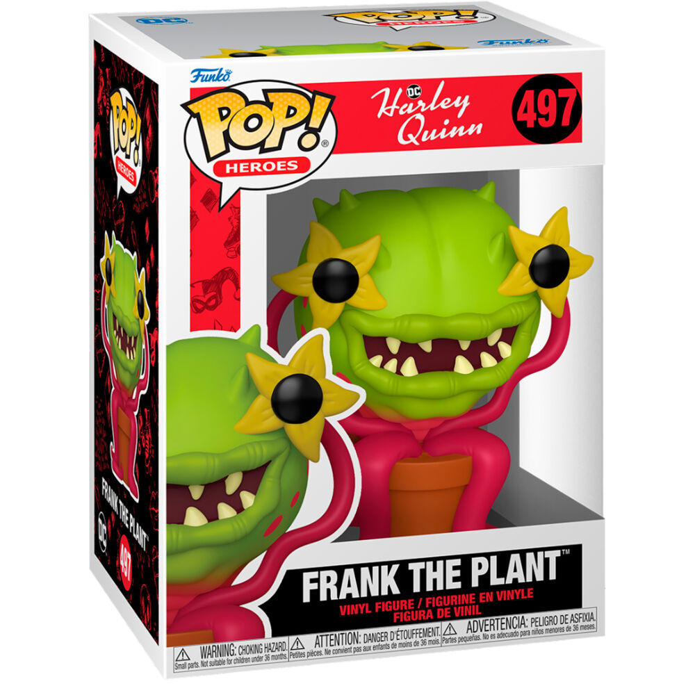 Figurine Funko POP! DC Comics Harley Quinn Frank the Plant, vue 2