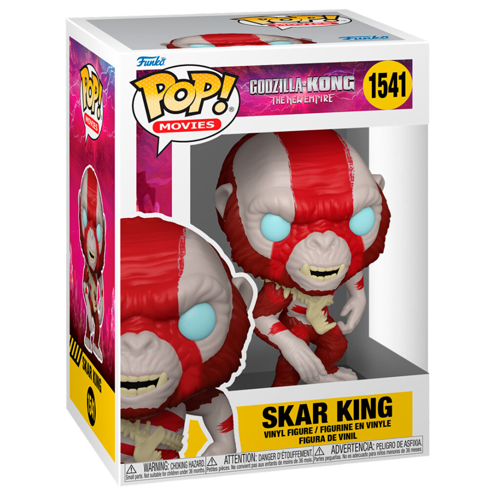 Figurine Funko POP! Godzilla y Kong El nuevo imperio Skar King, vue 2