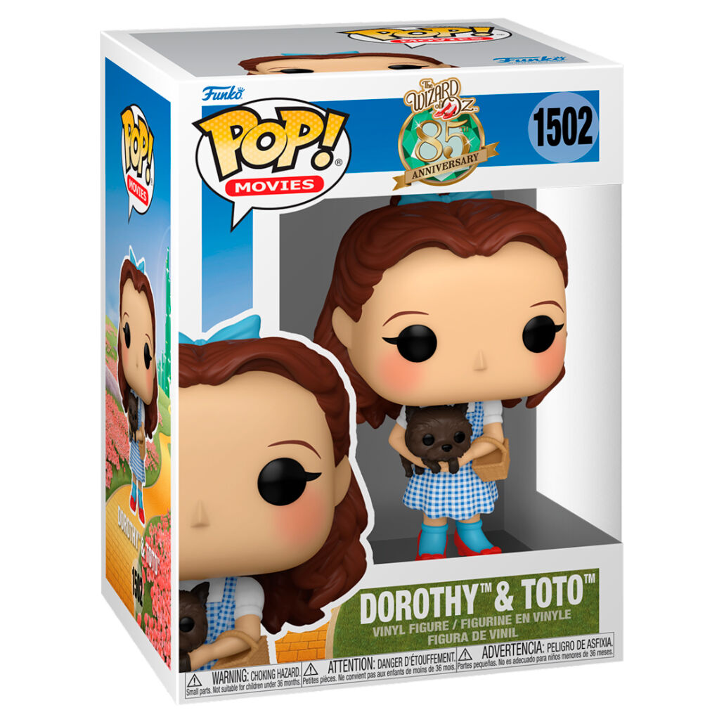 Figurine Funko POP! El Mago de Oz Dorothy & Toto, vue 2