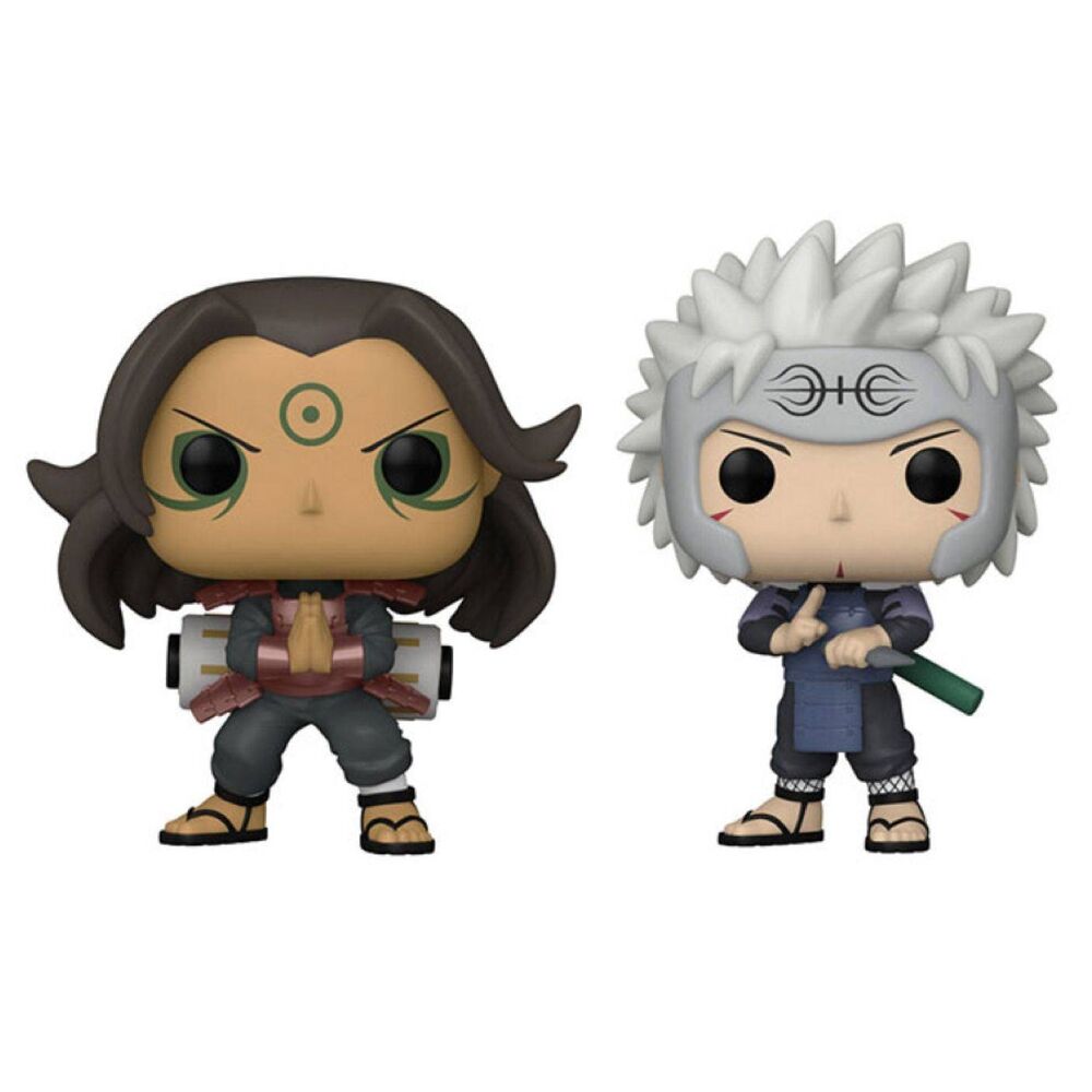 Figurine Funko POP! Blister 2 figuras POP Naruto Shippuden Hashirama & Tobirama Exclusive, vue 2