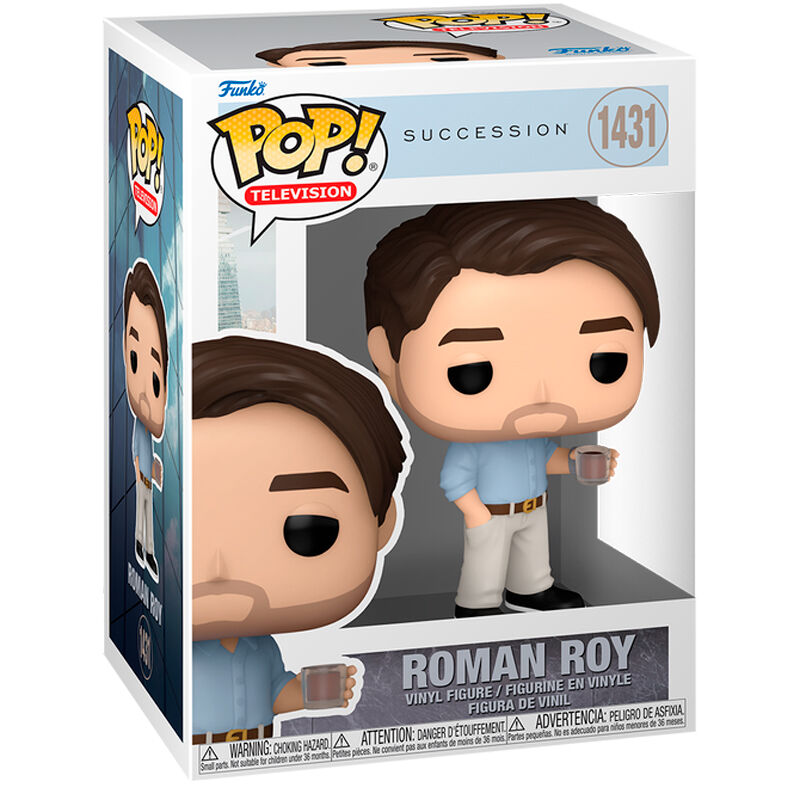 Figurine Funko POP! Succession Roman Roy, vue 2