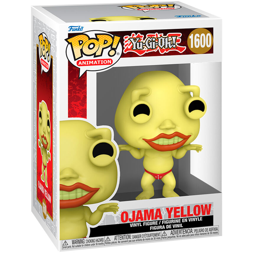 Figurine Funko POP! Yu Gi Oh! Ojama Yellow, vue 2