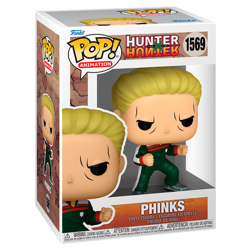 Figurine Funko POP! Hunter x Hunter Phinks, vue 2
