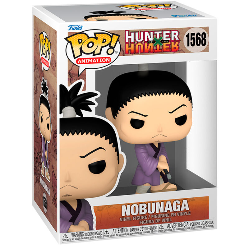 Figurine Funko POP! Hunter x Hunter Nobunaga, vue 2