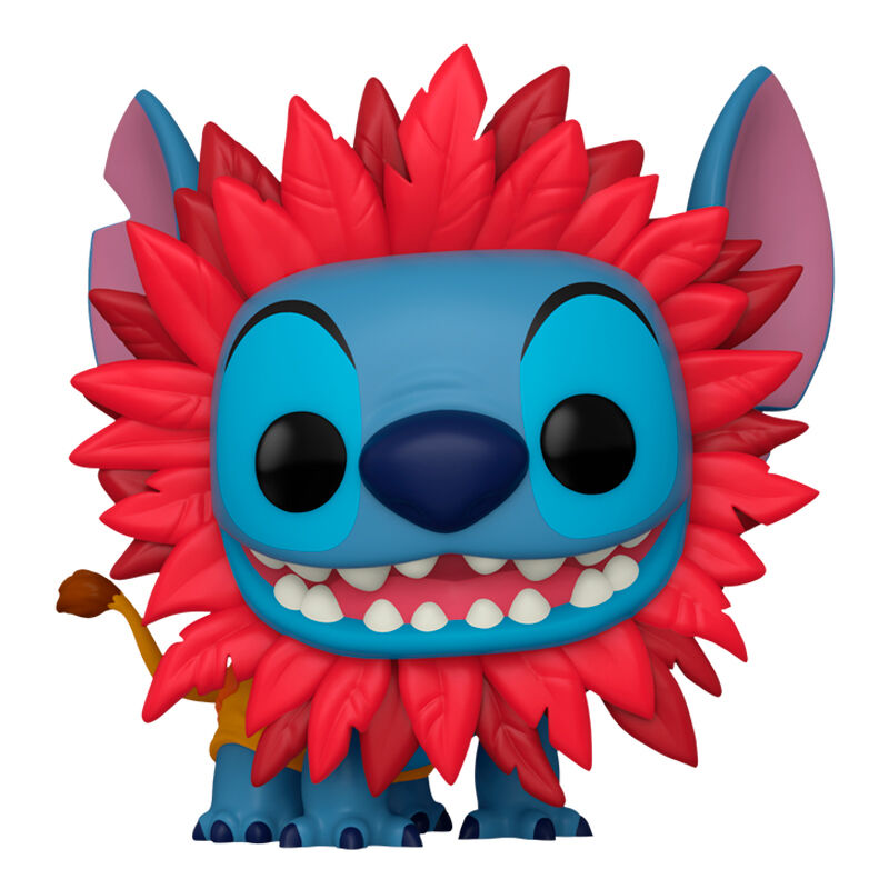 Figurine Funko POP! Disney Stitch as Simba, vue 2
