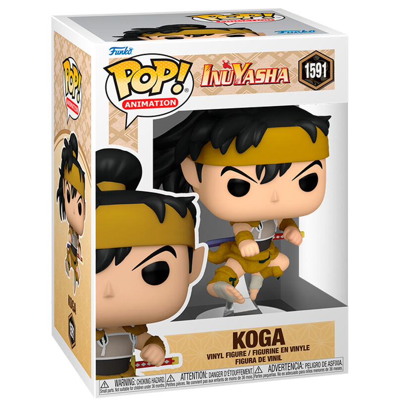 Figurine Funko POP! Inuyasha Koga, vue 2