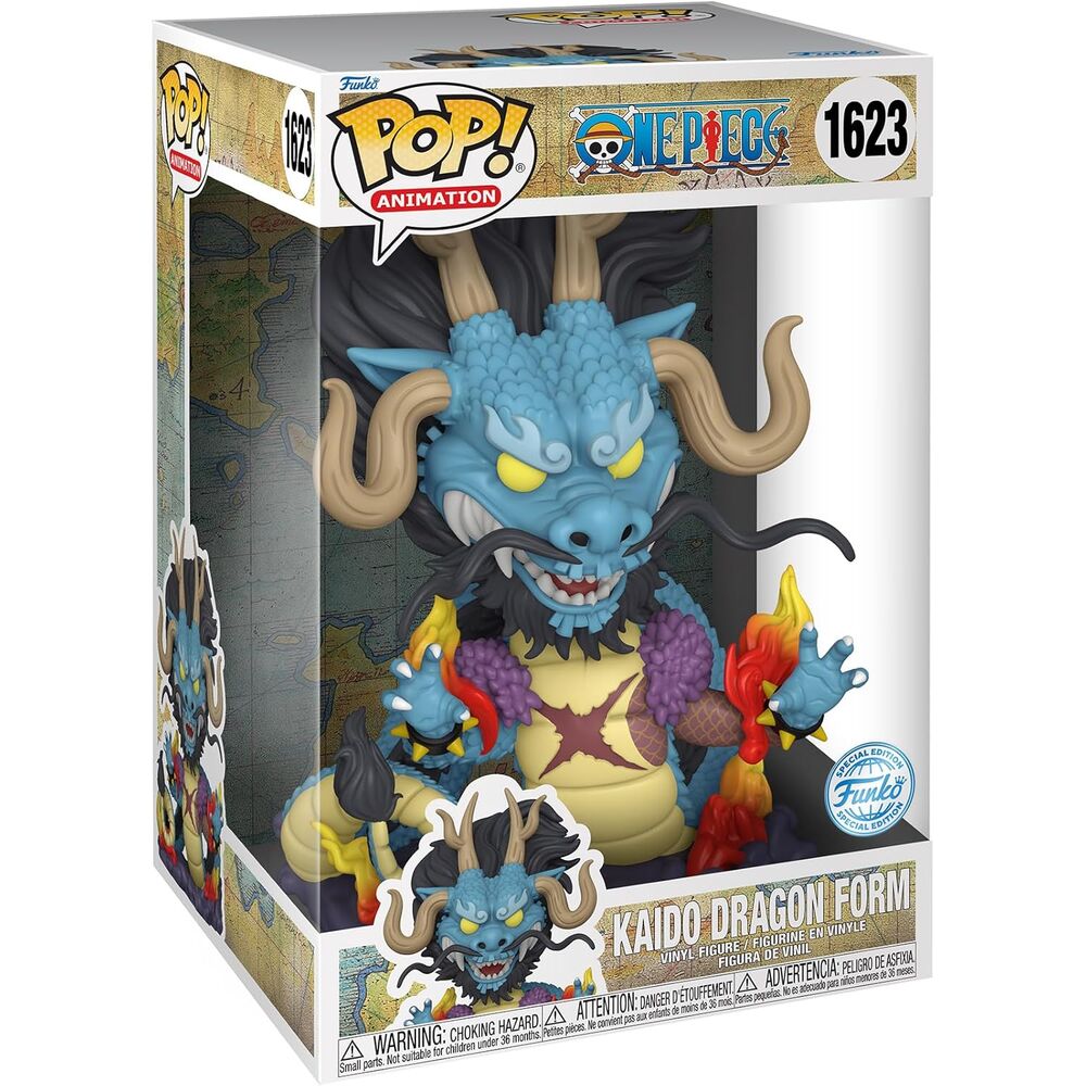 Figurine Funko POP! Jumbo One Piece Kaido Dragon Form Exclusive 25cm, vue 2