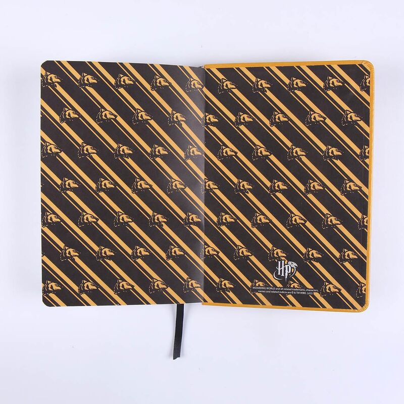 Cahier premium Harry Potter Hufflepuff, vue 3
