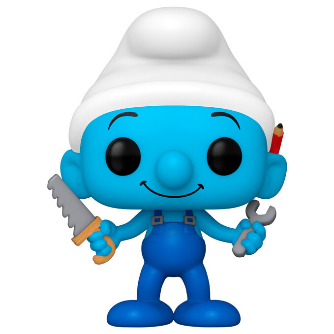 Figurine Funko POP! The Smurfs Handy Smurf, vue 2