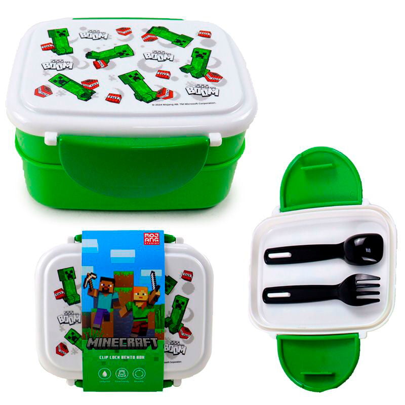 Sac à goûter Minecraft TNT + cutlery